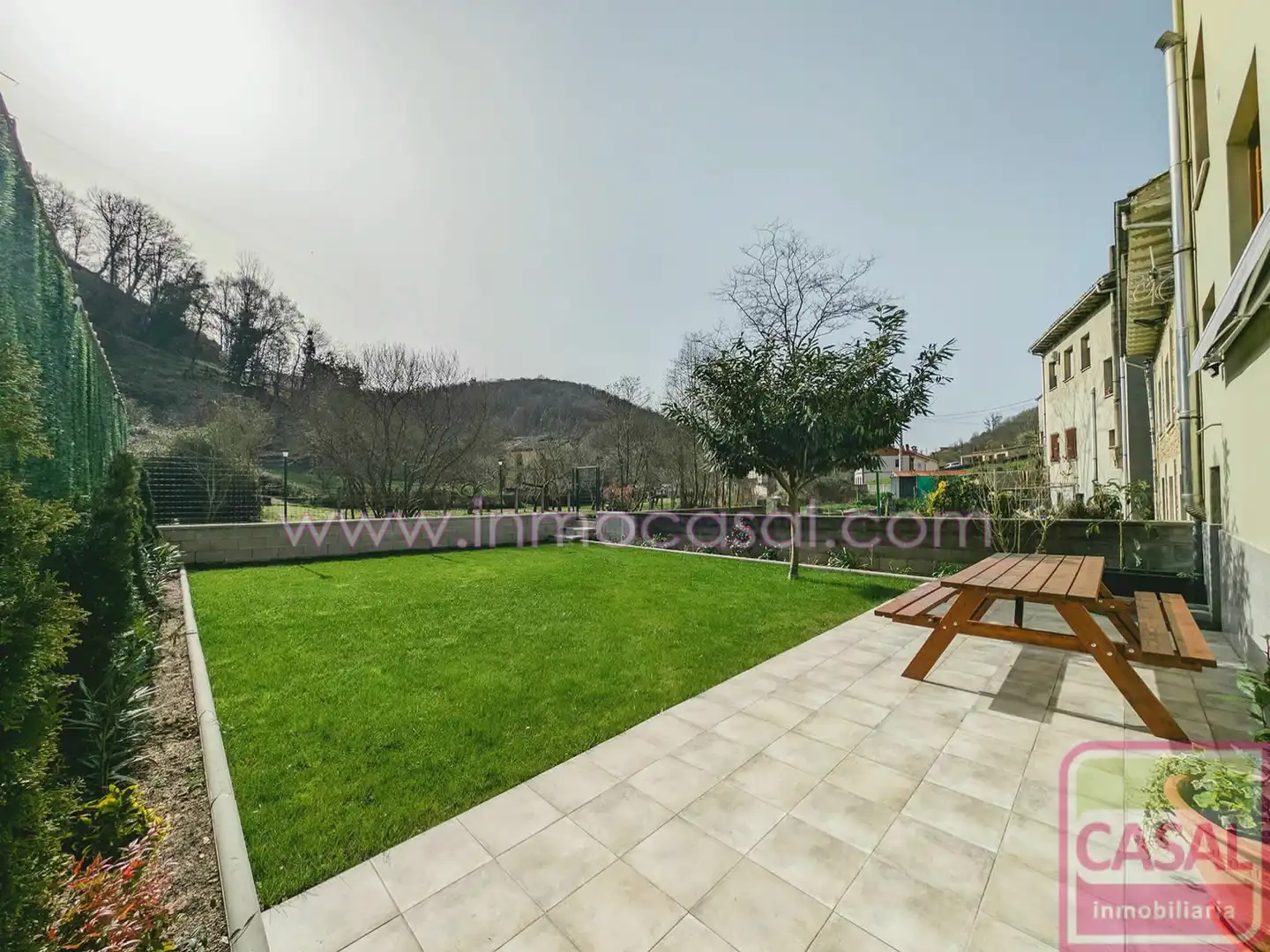 Garden of Houses for sale in Siero  with Heating, Terrace and Furnished