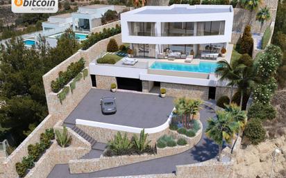 Exterior view of House or chalet for sale in Calpe / Calp  with Air Conditioner, Heating and Private garden