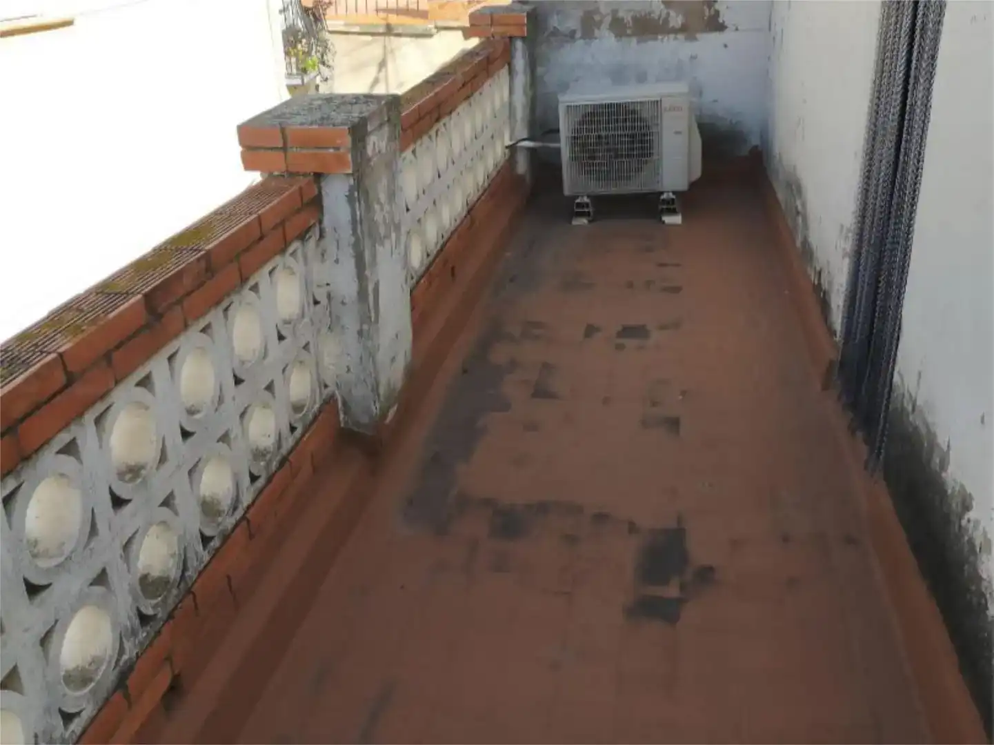 Balcony of Flat for sale in Alfondeguilla  with Air Conditioner, Parquet flooring and Storage room