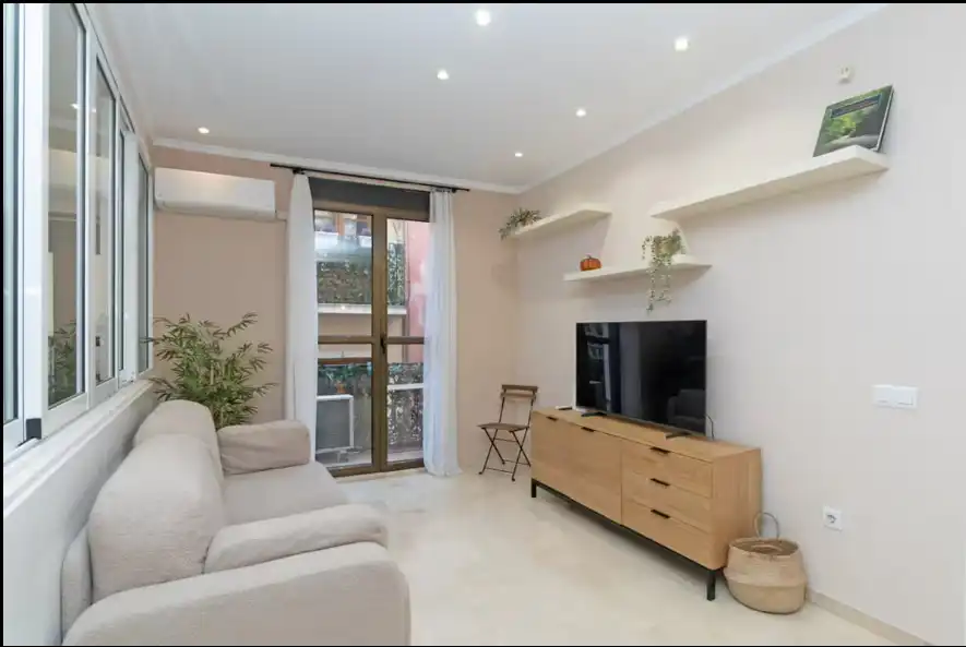 Sala de estar de Piso en venta en Valencia con Aire acondicionado, Calefacción y Balcón