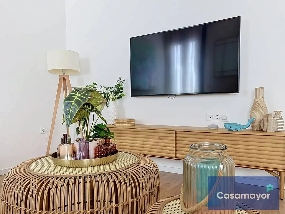 Sala de estar de Piso en venta en Alicante / Alacant con Aire acondicionado, Calefacción y Terraza