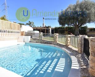 Piscina de Casa o xalet de lloguer en Elche / Elx amb Piscina i Moblat