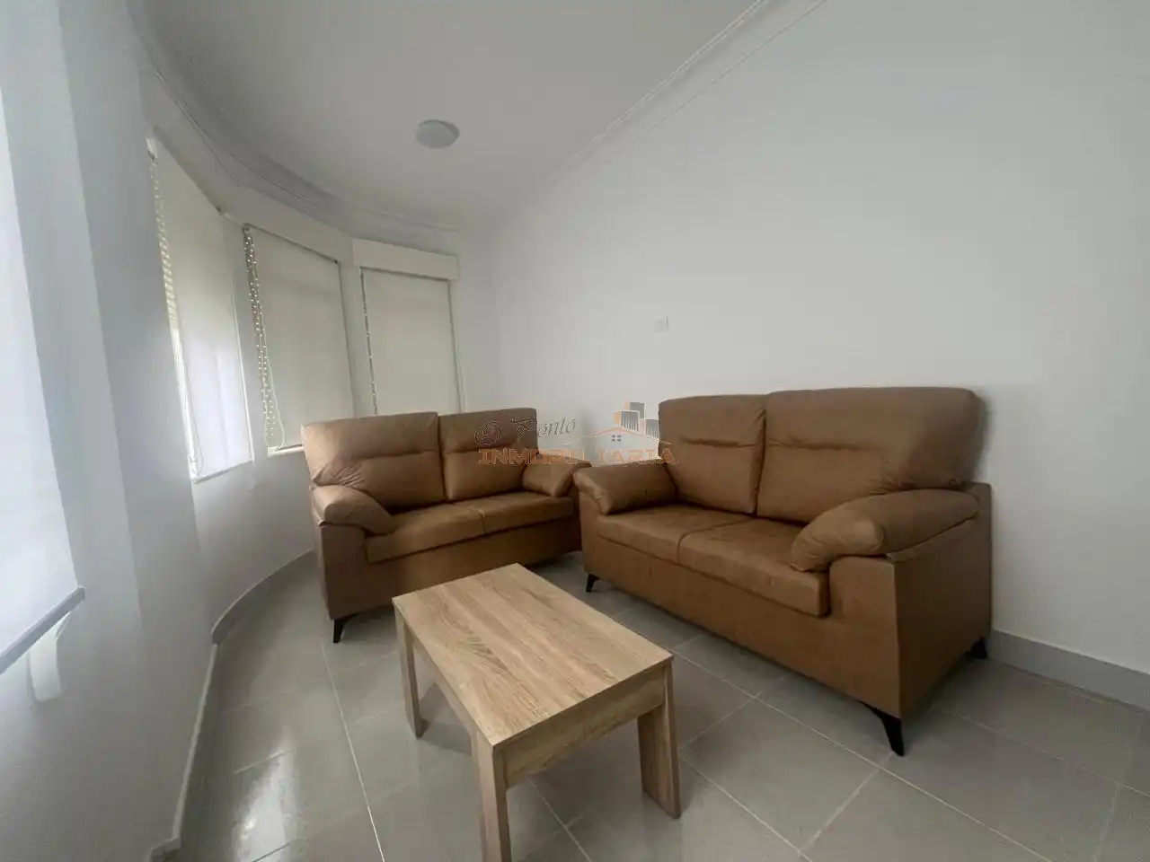Living room of Flat for rent in Ferrol  with Furnished