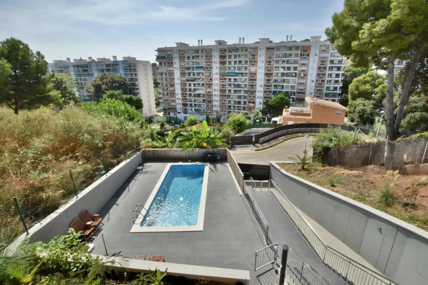 Piscina de Casa o chalet en venta en Calella con Aire acondicionado, Calefacción y Jardín privado