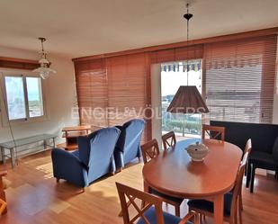 Dining room of Apartment to rent in Vilanova i la Geltrú  with Air Conditioner and Heating