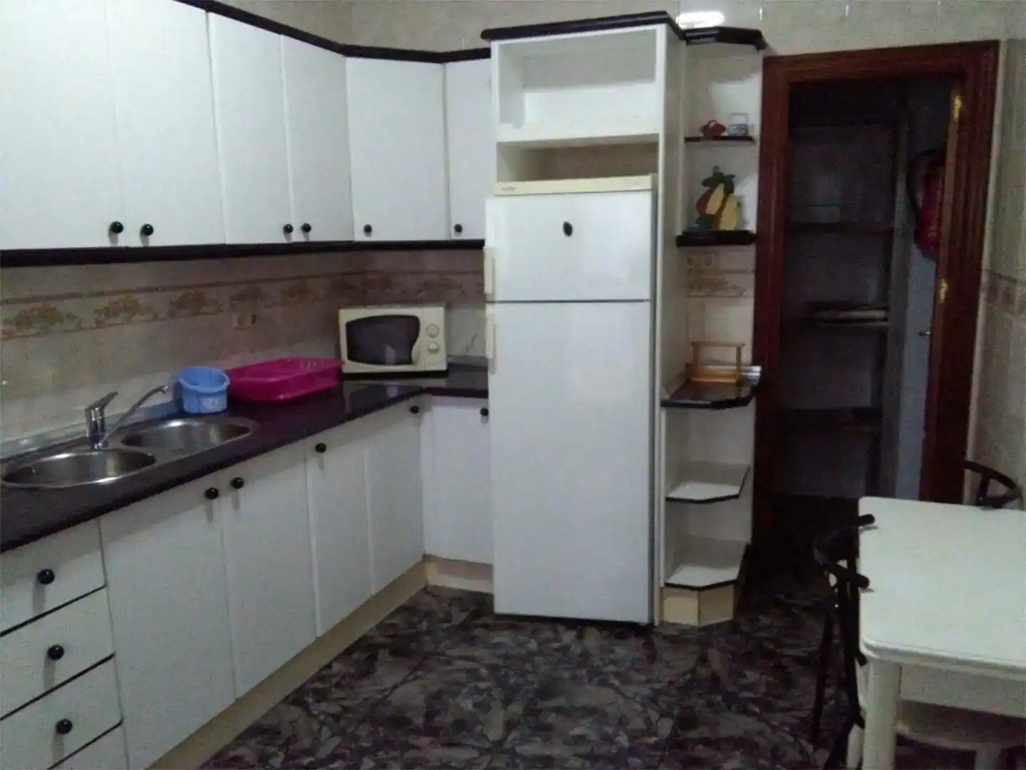 Cocina de Apartamento de alquiler en Carboneras con Aire acondicionado, Amueblado y Horno