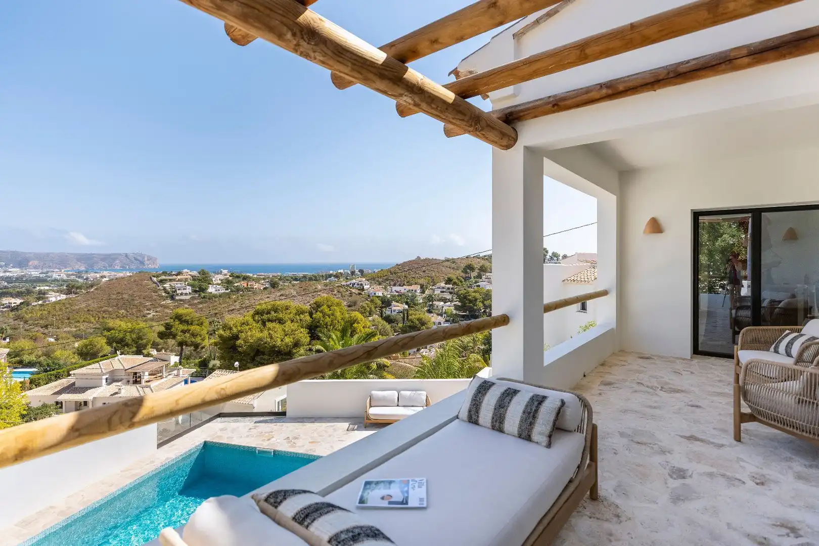 Terrace of Houses for sale in Jávea / Xàbia  with Air Conditioner, Heating and Private garden