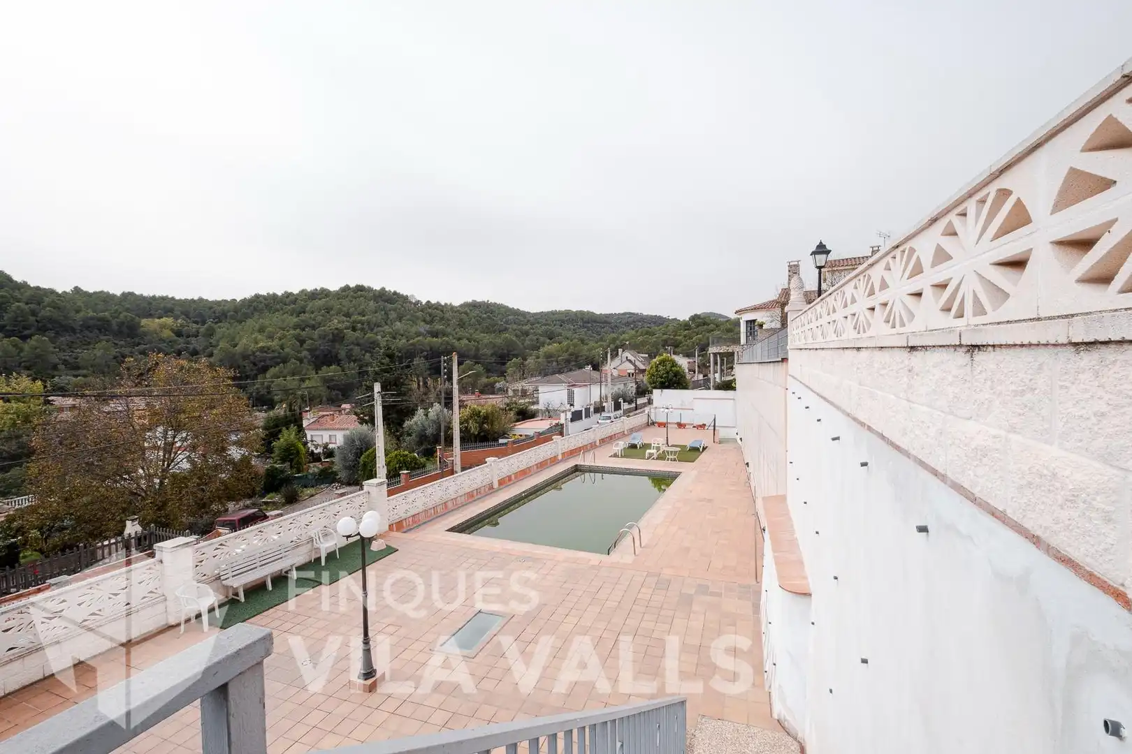 Vista exterior de Casa o chalet en venta en Sant Feliu de Codines con Jardín privado y Piscina