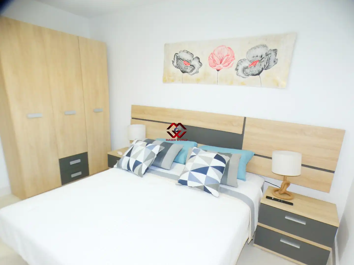 Schlafzimmer von Erdgeschoss zum Verkauf in Mazarrón mit Möbliert