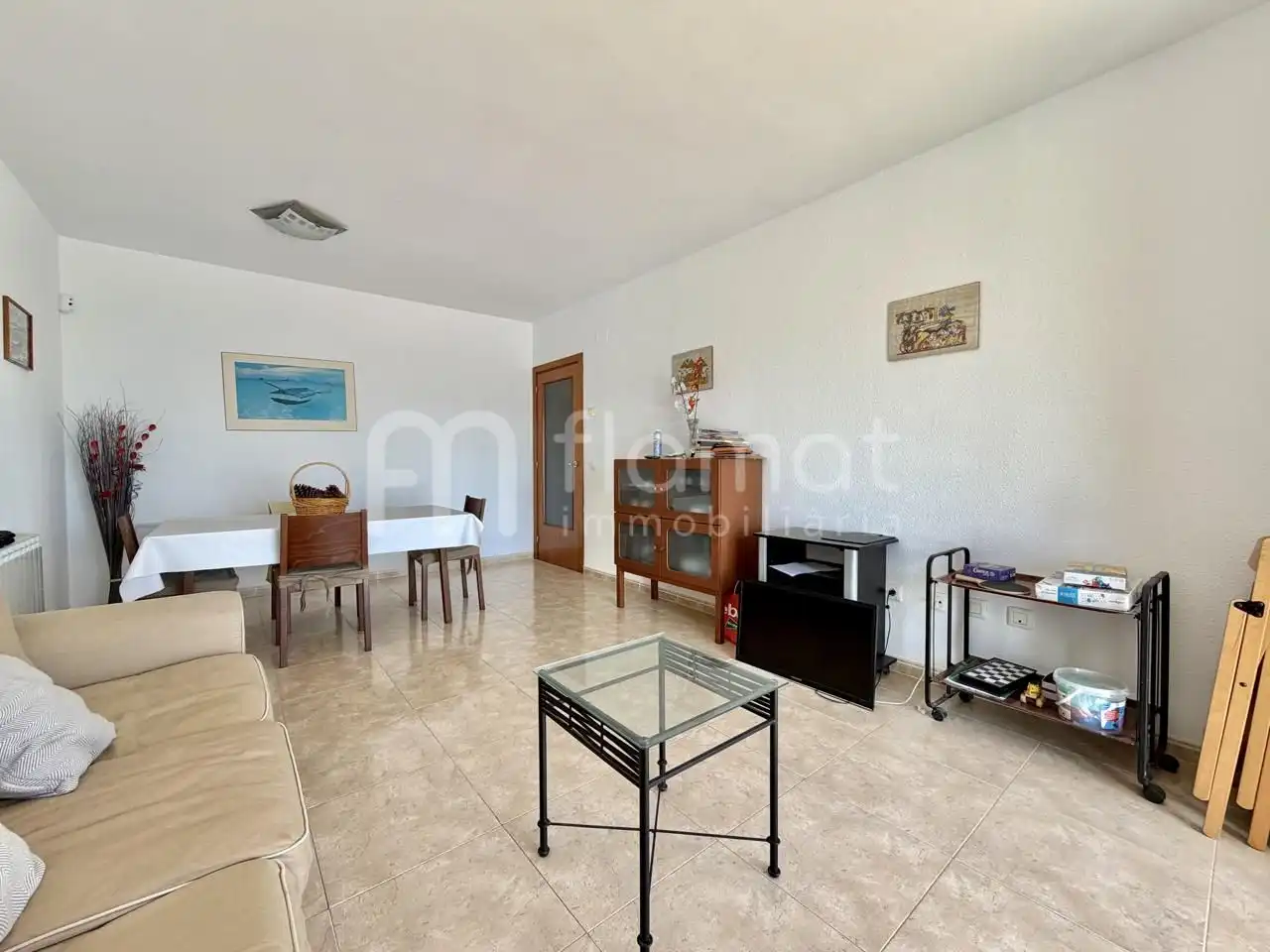Sala de estar de Ático en venta en Malgrat de Mar con Aire acondicionado, Terraza y Balcón