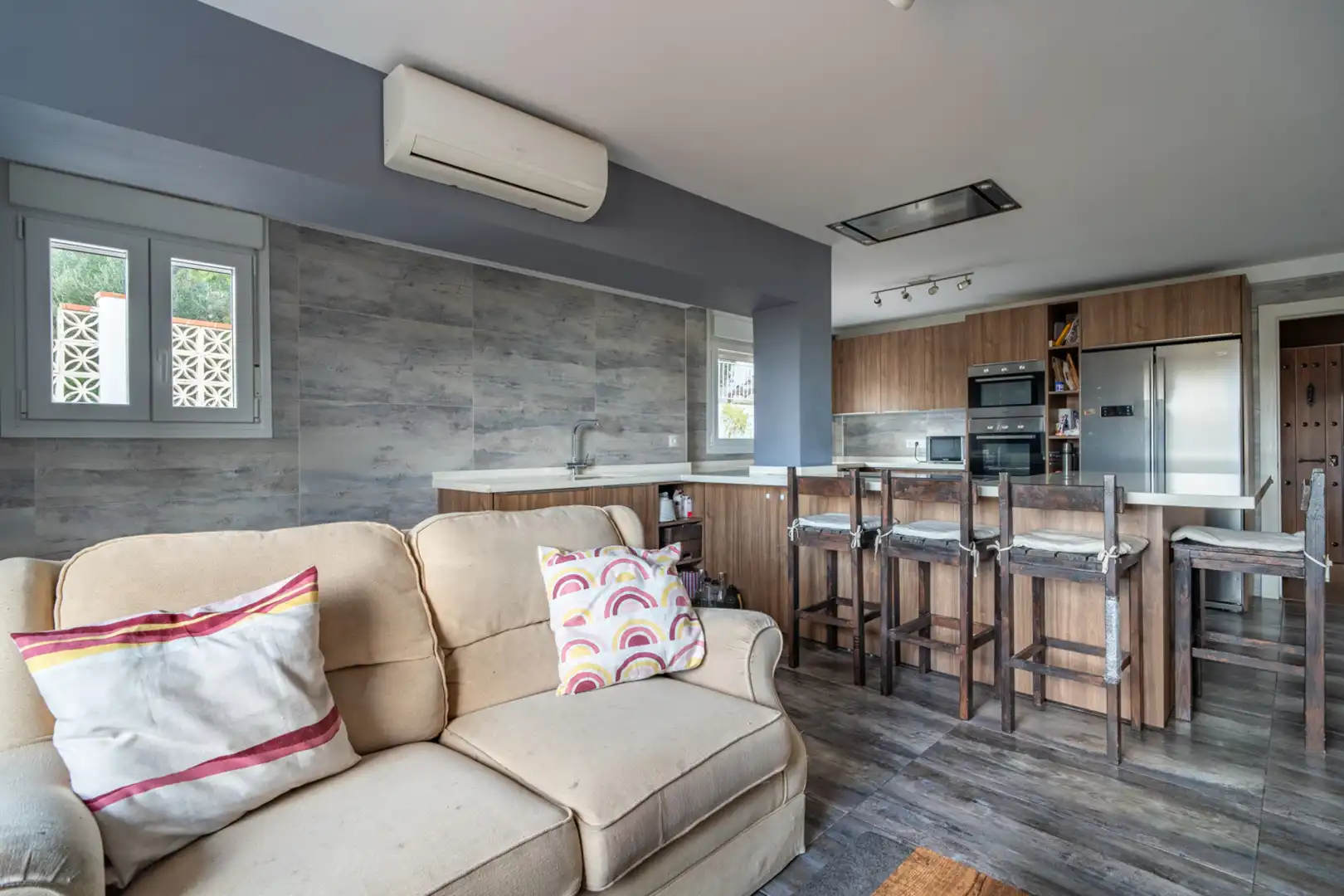 Living room of Houses for sale in Málaga  with Air Conditioner, Heating and Private garden