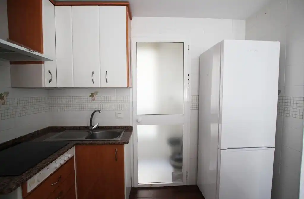 Kitchen of Flat for rent in Jerez de la Frontera  with Air Conditioner and Furnished