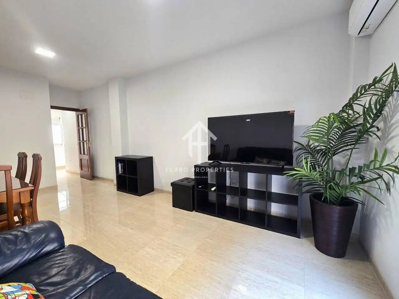 Sala de estar de Piso de alquiler en Loja con Aire acondicionado, Amueblado y Balcón