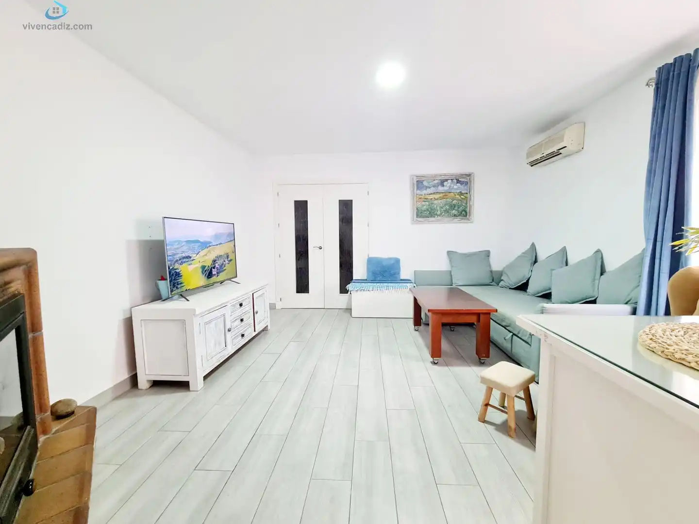 Sala d'estar de Casa o xalet en venda en San Fernando amb Traster