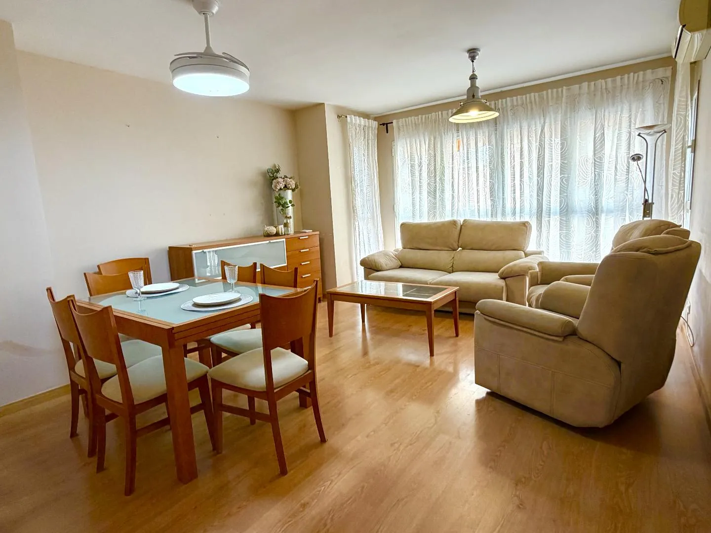 Living room of Flat for sale in  Valencia Capital  with Terrace