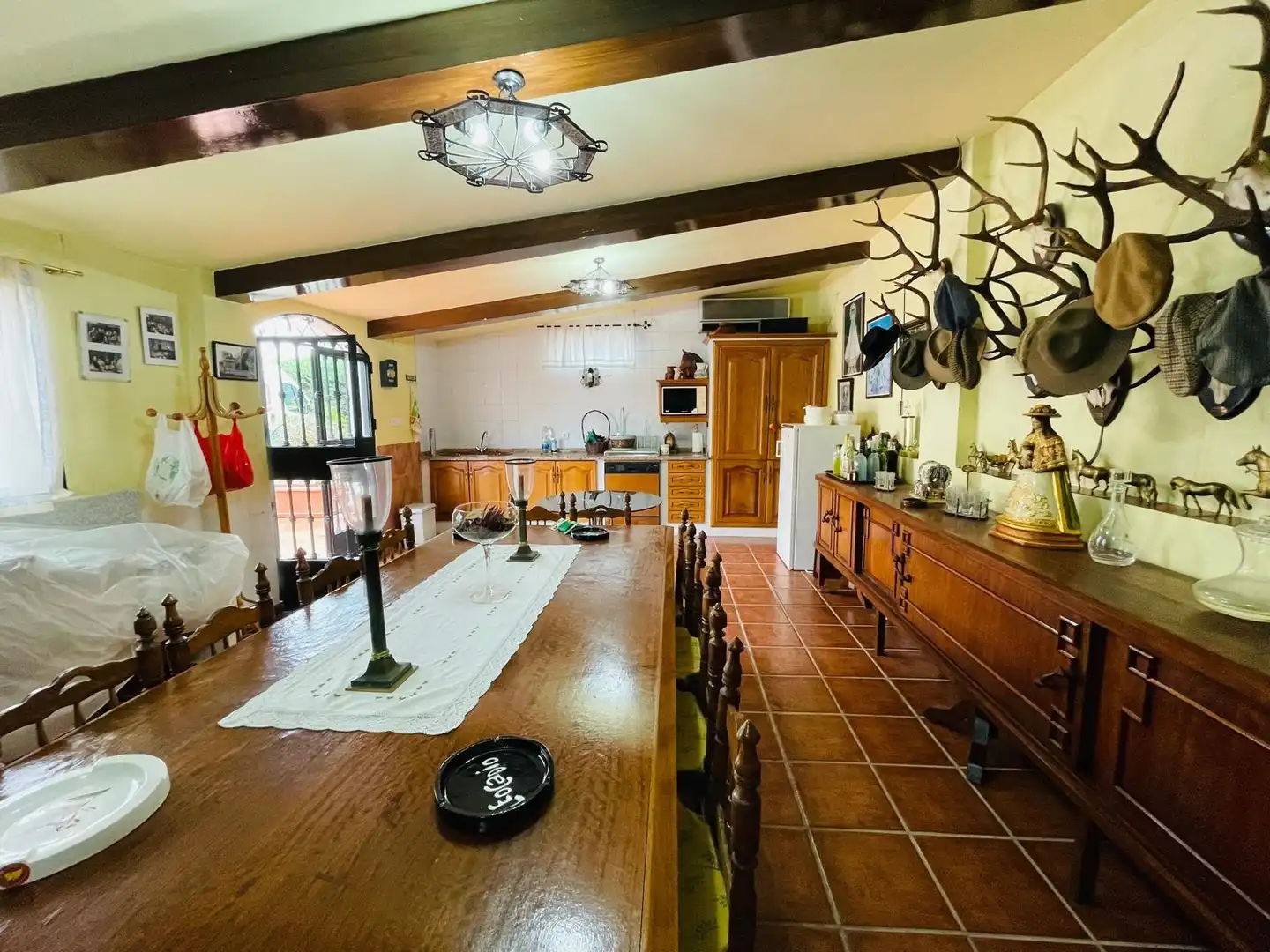 Cocina de Casa o chalet en venta en Casar de Cáceres con Aire acondicionado, Jardín privado y Terraza