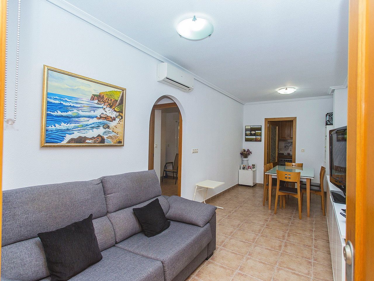 Sala d'estar de Planta baixa en venda en Torrevieja amb Aire condicionat, Calefacció i Terrassa