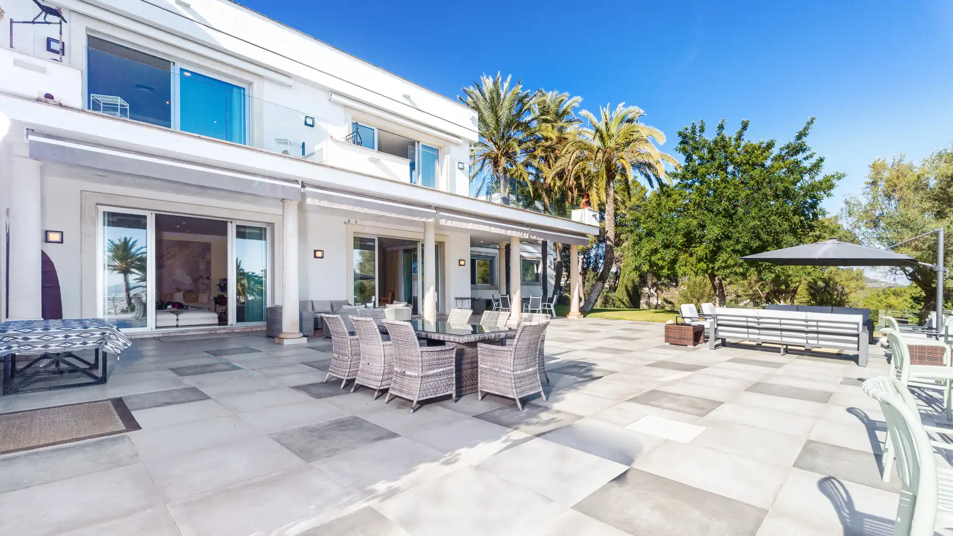 Terraza de Casa o chalet en venta en  Palma de Mallorca con Aire acondicionado, Calefacción y Parquet