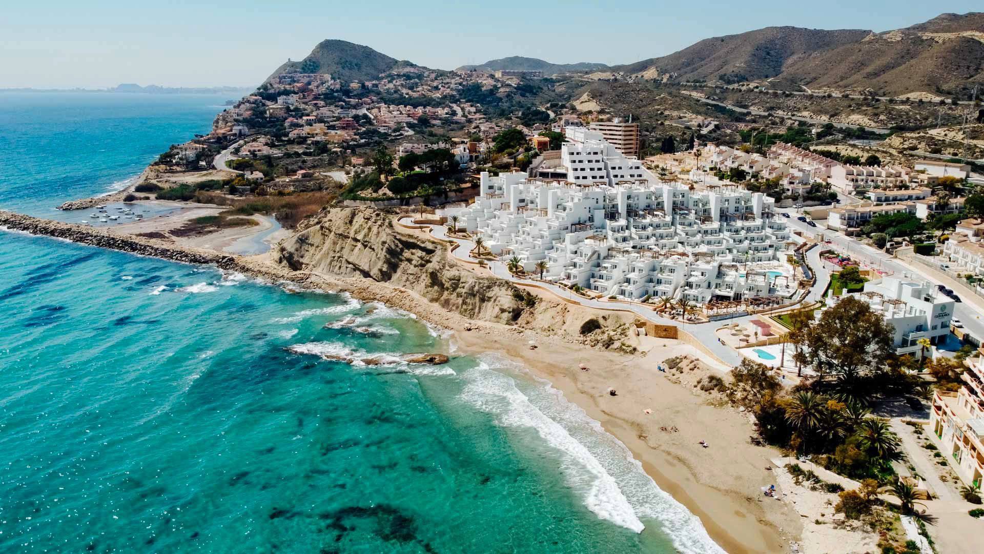 Exterior view of Flat for sale in El Campello  with Heating and Swimming Pool