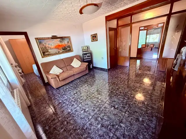 Sala de estar de Piso en venta en Barcelona con Calefacción y Trastero