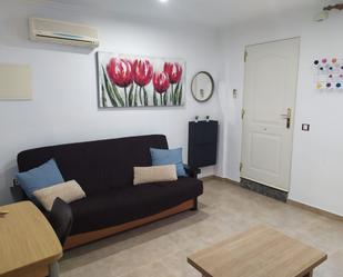 Sala d'estar de Apartament de lloguer en  Murcia Capital amb Aire condicionat, Calefacció i Moblat