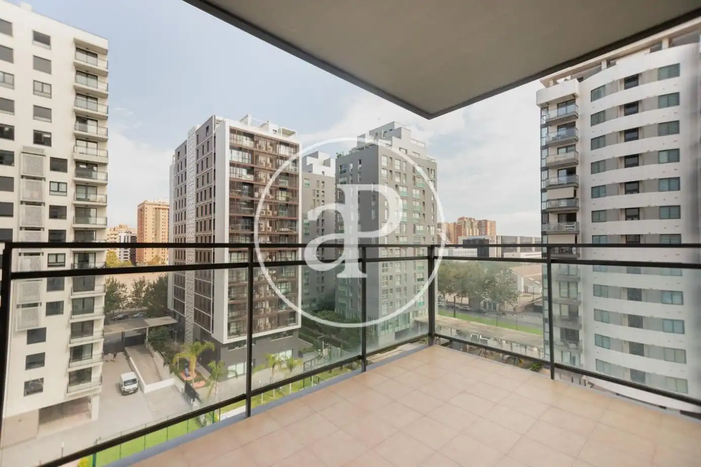 Terrasse von Wohnung zur Miete in Valencia mit Klimaanlage, Heizung und Privatgarten