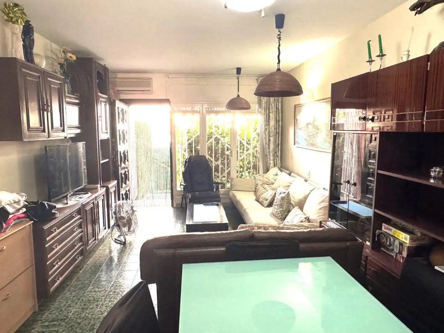 Sala de estar de Casa adosada en venta en Torredembarra con Aire acondicionado, Calefacción y Balcón
