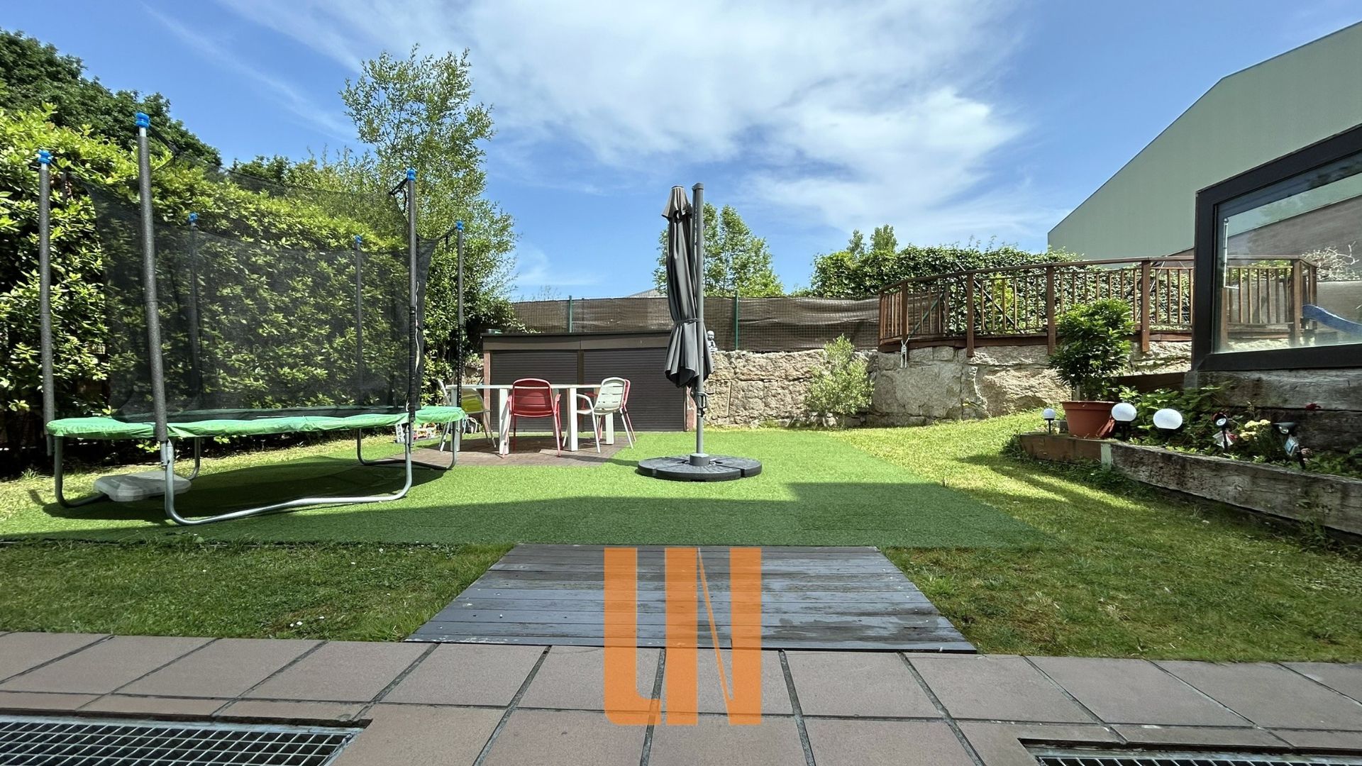 Garden of House or chalet for sale in Oleiros  with Air Conditioner, Heating and Private garden