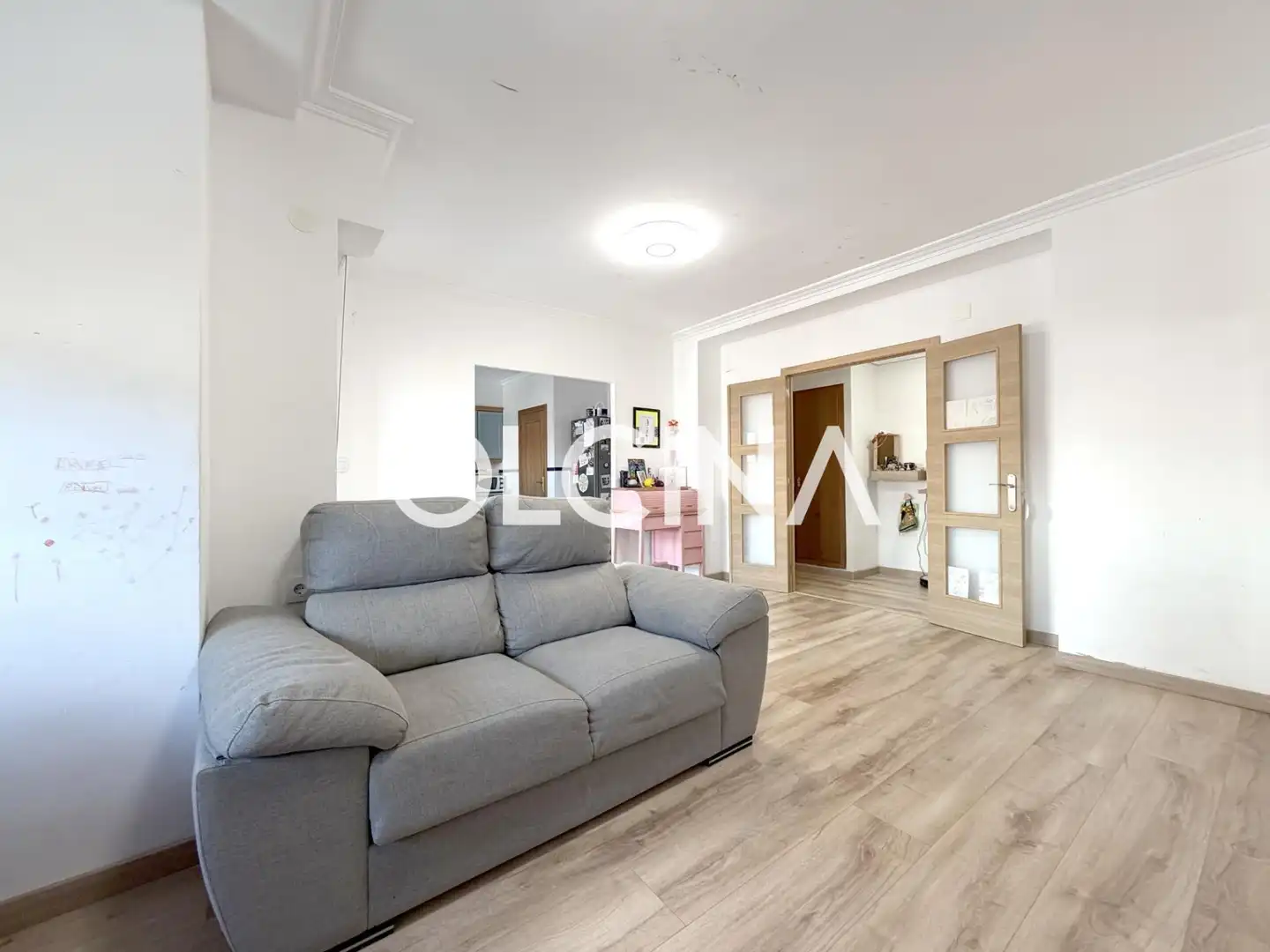 Sala de estar de Piso en venta en Cocentaina con Aire acondicionado, Trastero y Balcón