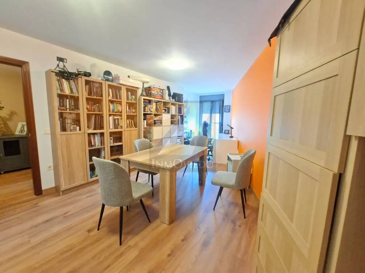 Dining room of Flat for sale in Gijón   with Heating, Storage room and Furnished