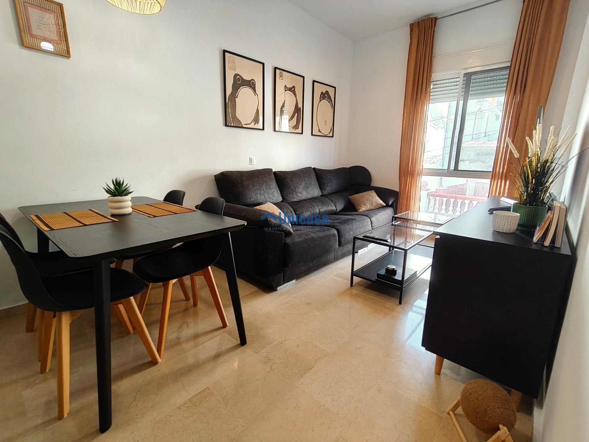 Living room of Flat for sale in Málaga Capital  with Air Conditioner and Storage room