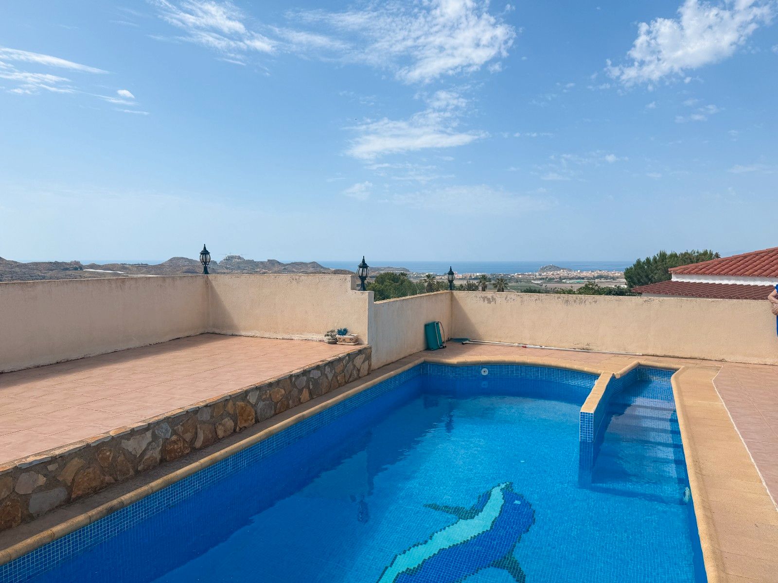Swimming pool of Country house for sale in Águilas  with Air Conditioner, Private garden and Terrace
