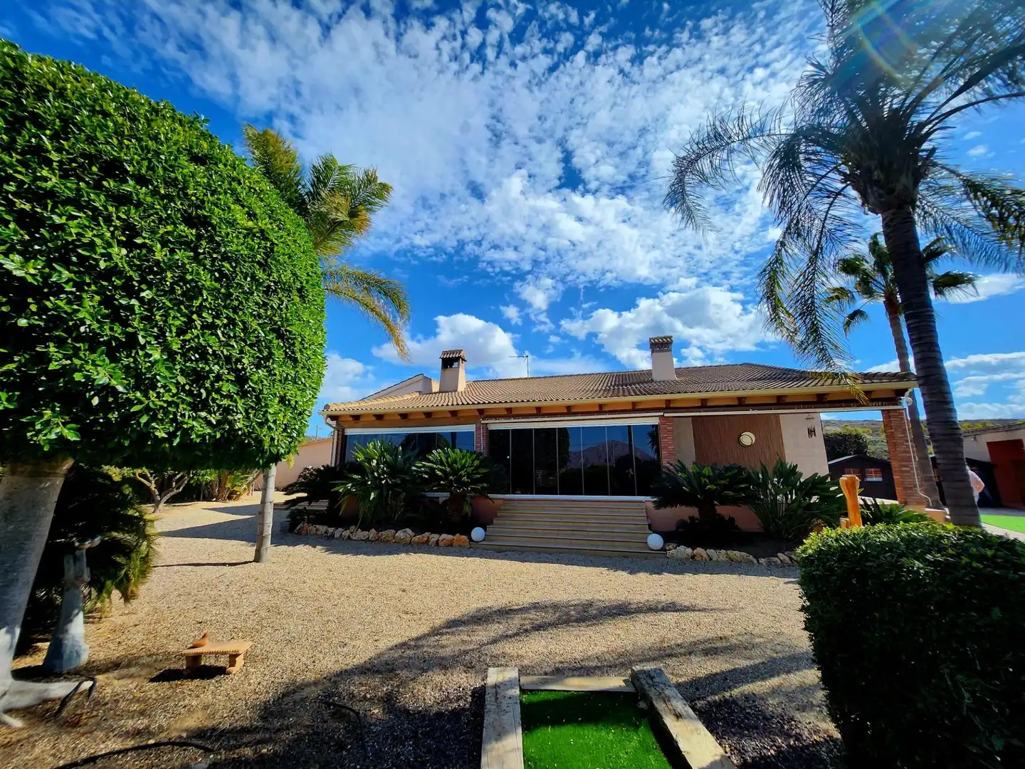 Vista exterior de Casa o chalet en venta en Orihuela con Aire acondicionado, Jardín privado y Terraza