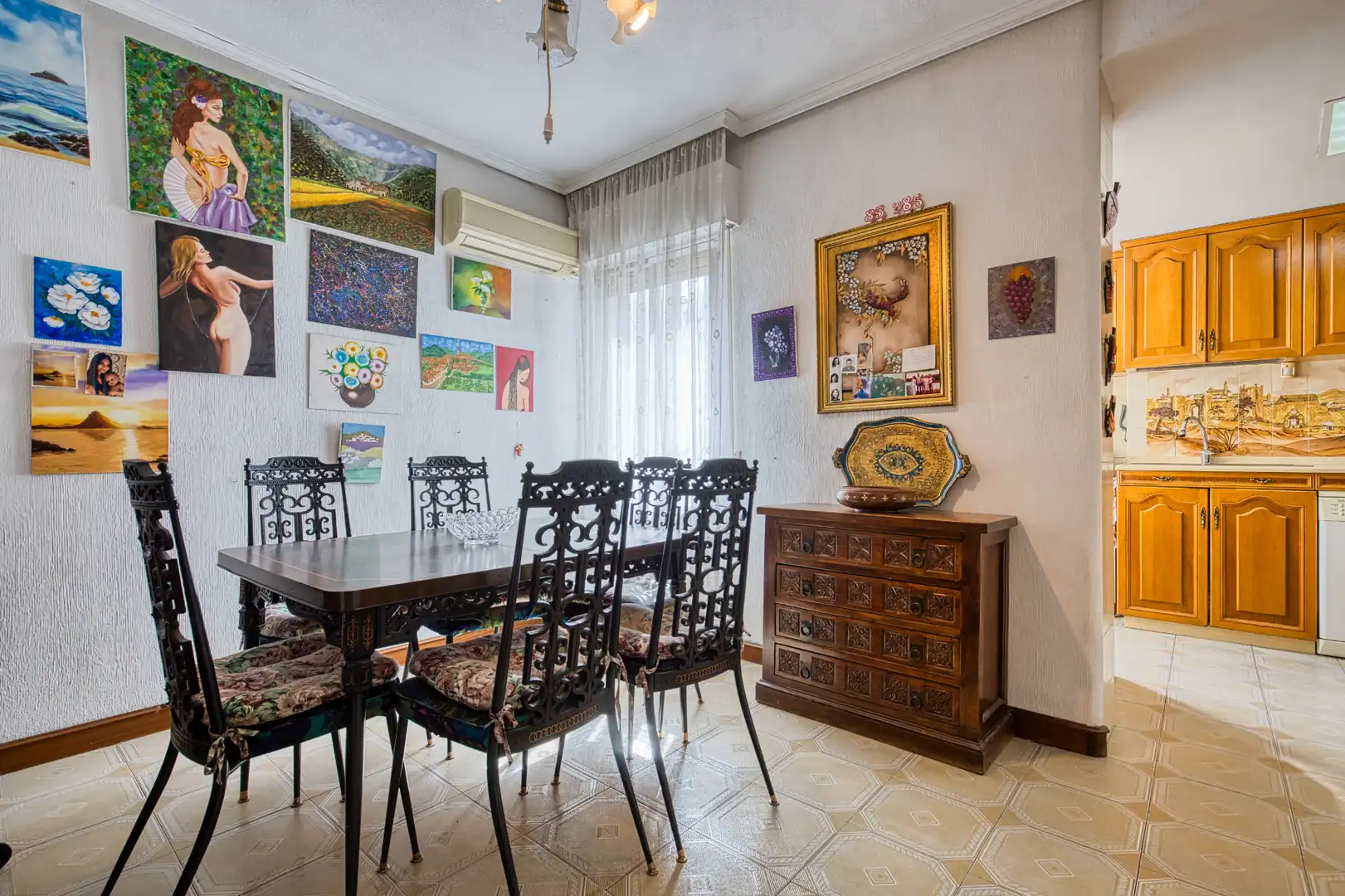 Dining room of Flat for sale in Madrid  with Heating and Storage room