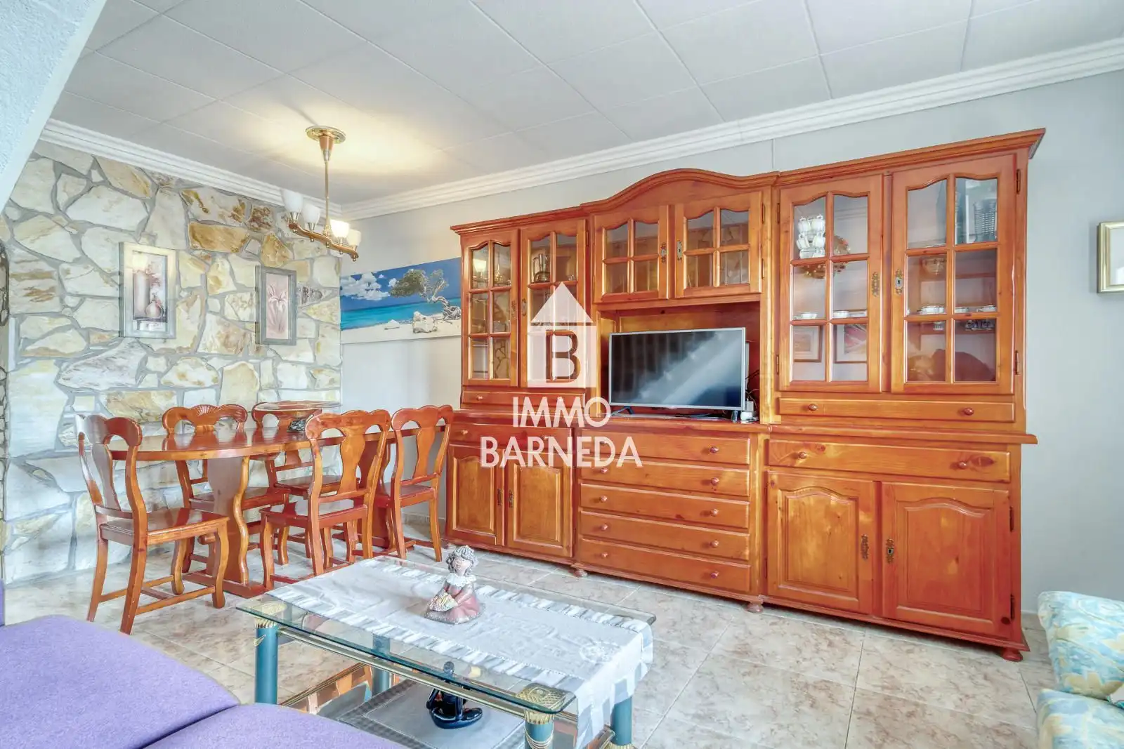 Sala de estar de Casa o chalet en venta en Roses con Jardín privado, Terraza y Trastero