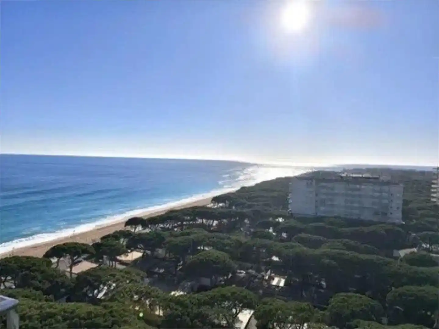 Außenansicht von Dachboden zum Verkauf in Blanes mit Schwimmbad und Balkon