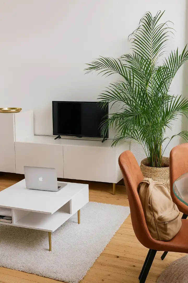 Sala de estar de Piso de alquiler en Santander con Calefacción, Terraza y Amueblado
