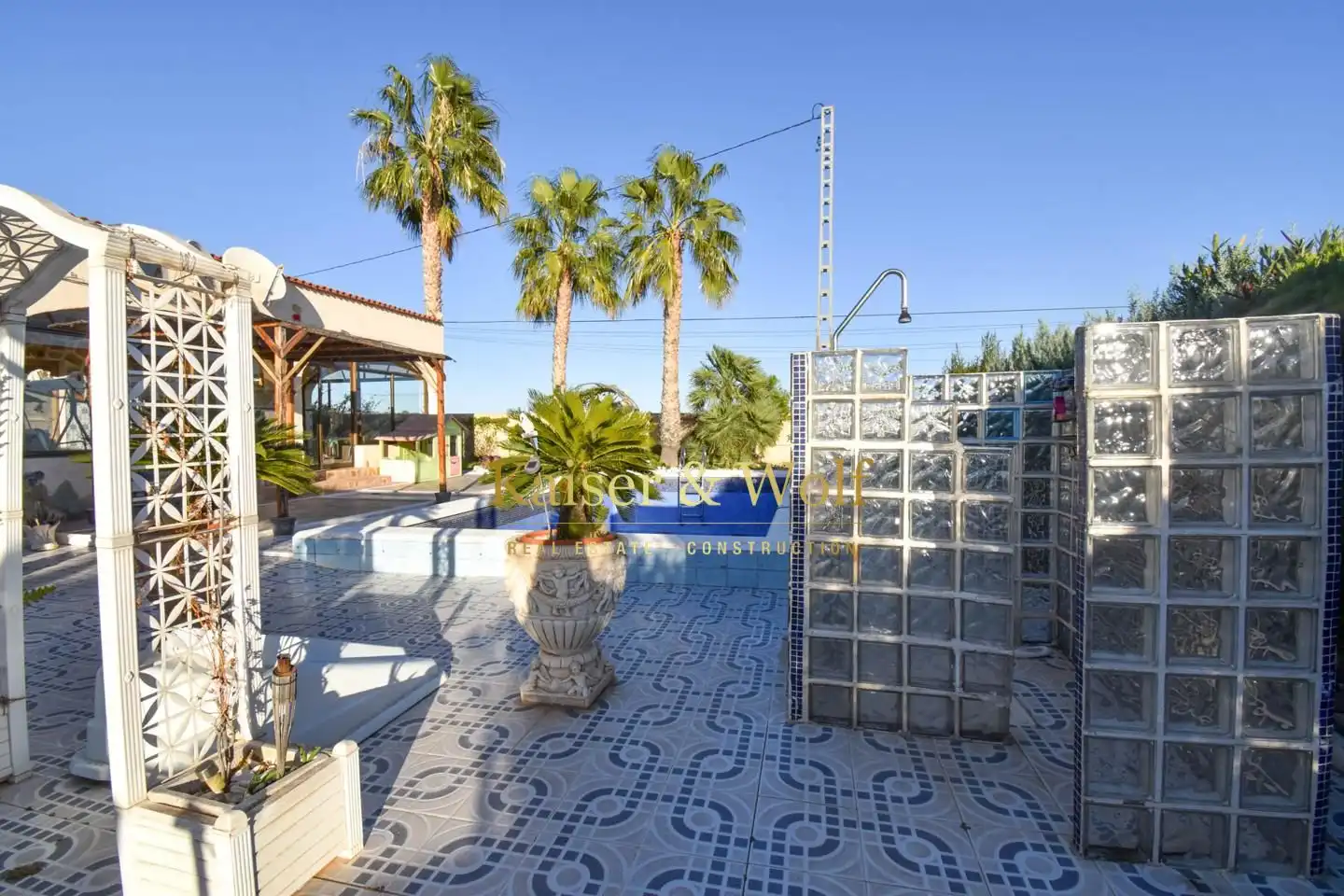 Piscina de Casa o xalet en venda en Albatera amb Aire condicionat, Piscina i Moblat