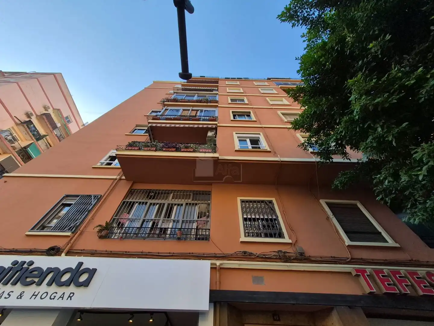 Exterior view of Attic for rent in Valencia  with Air Conditioner, Parquet flooring and Terrace
