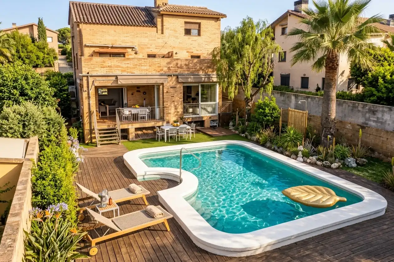Casa con terraza en venta en Avinguda Central d'Albarrosa