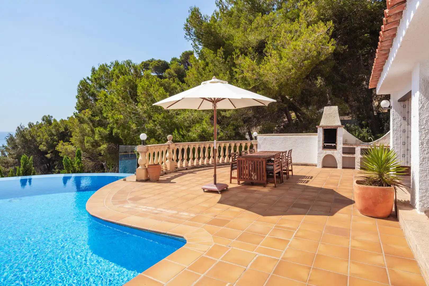 Terraza de Casa o chalet en venta en Jávea / Xàbia con Aire acondicionado, Jardín privado y Terraza