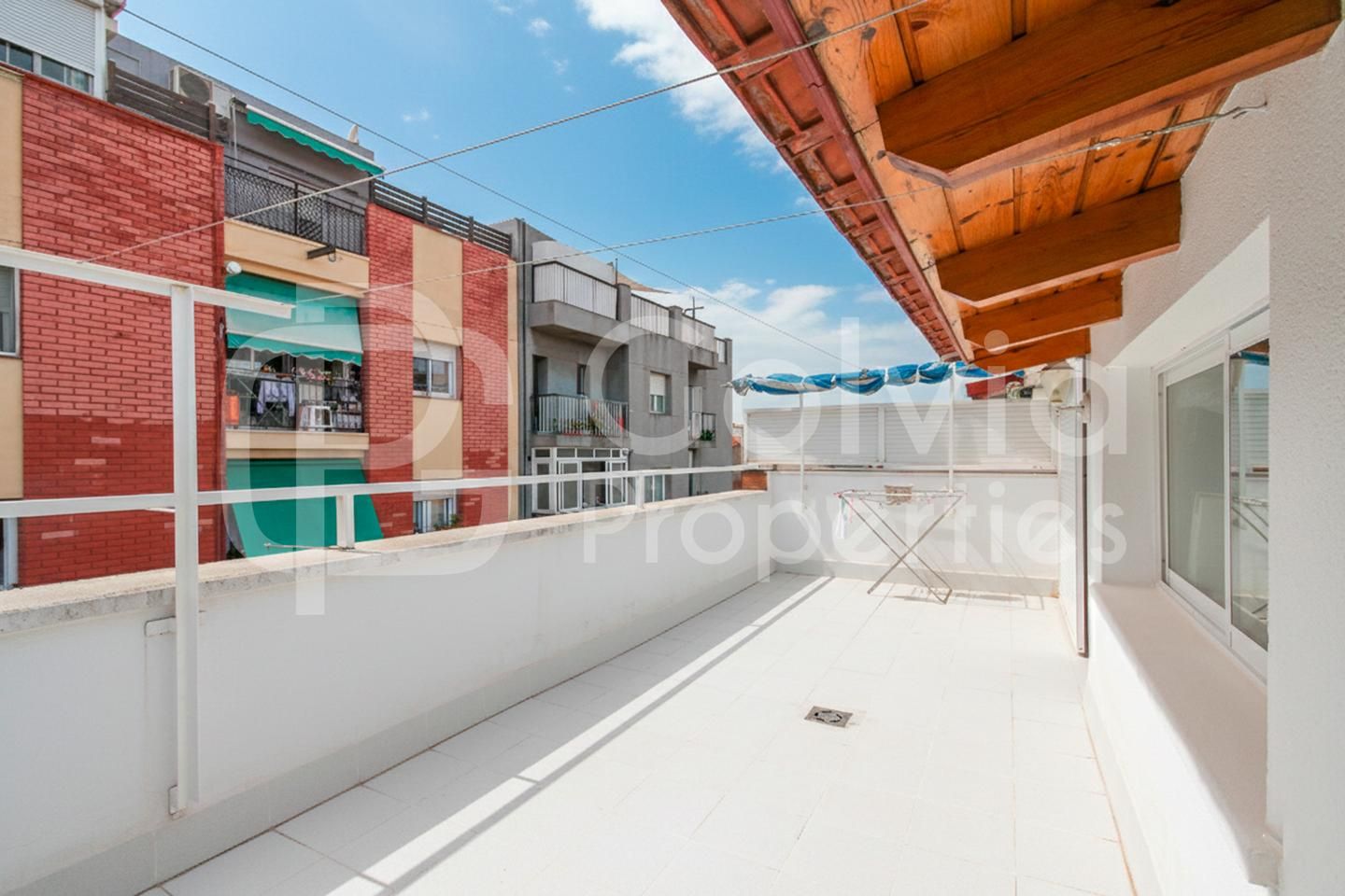 Terrace of Single-family semi-detached for sale in Sant Joan Despí  with Air Conditioner, Heating and Terrace