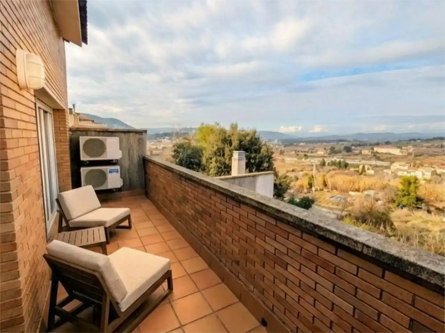 Terrasse von Wohnung zum Verkauf in Manresa mit Klimaanlage und Balkon