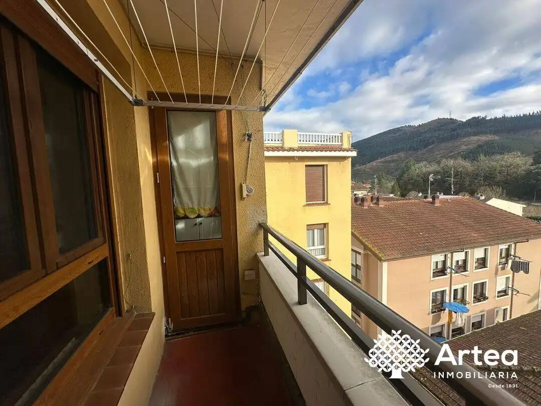 Balcony of Flat for rent in Ugao- Miraballes  with Heating, Private garden and Terrace