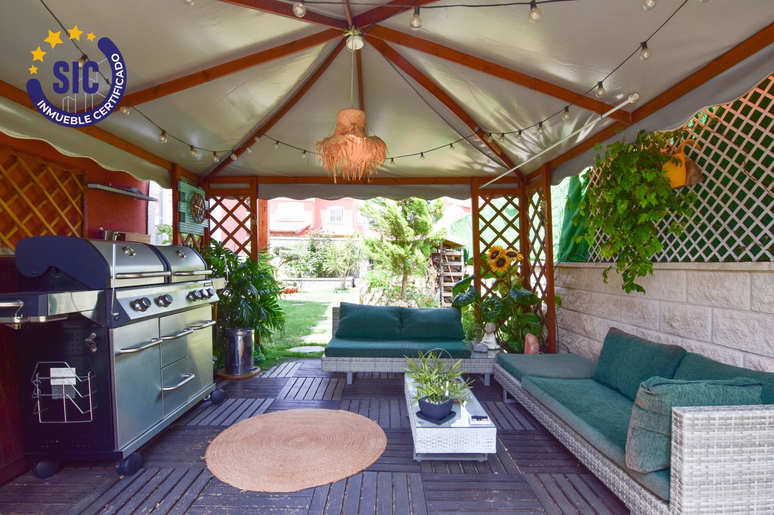 Terrace of House or chalet for sale in La Pobla de Vallbona  with Air Conditioner, Heating and Private garden