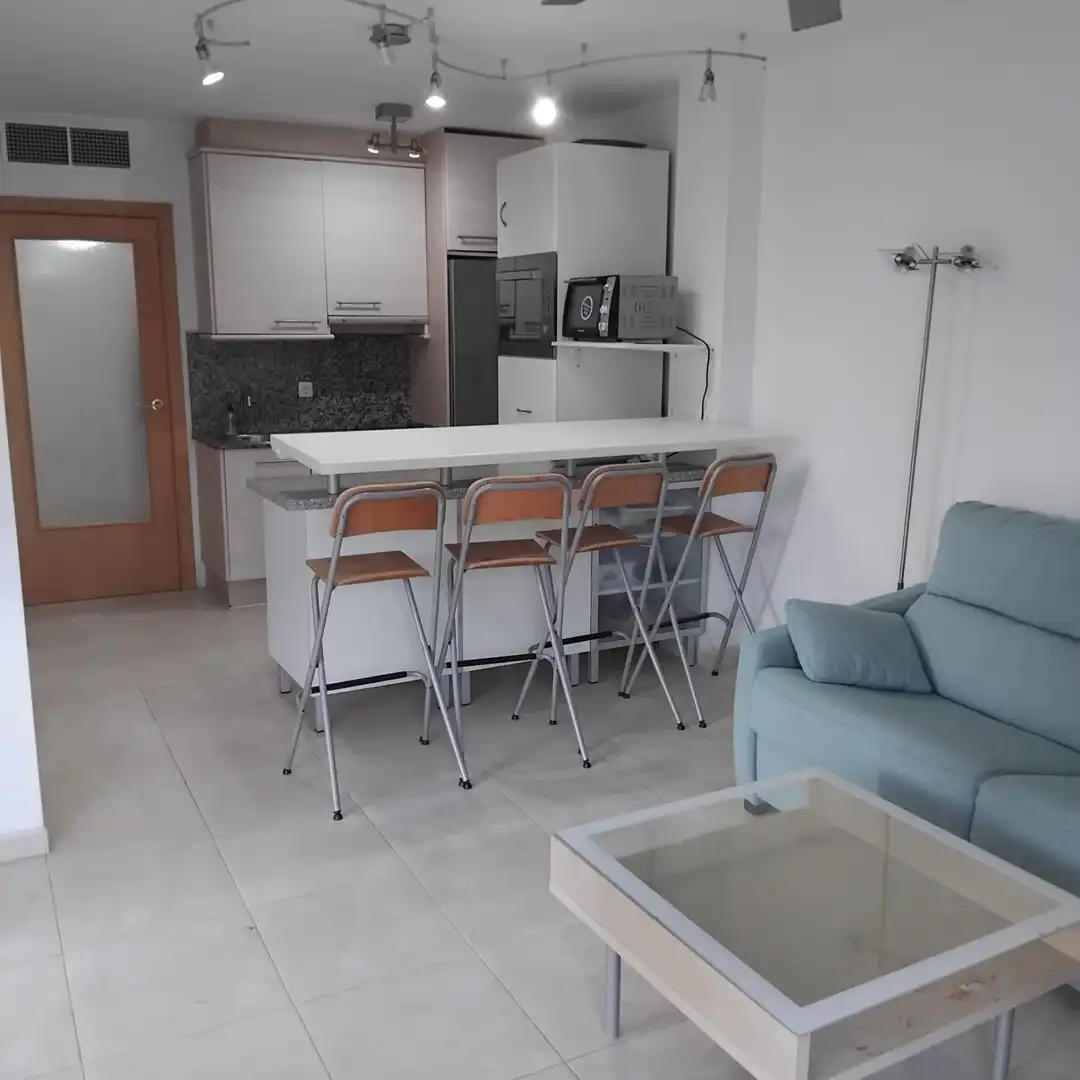 Cocina de Ático en venta en L'Ametlla de Mar  con Jardín privado, Terraza y Amueblado
