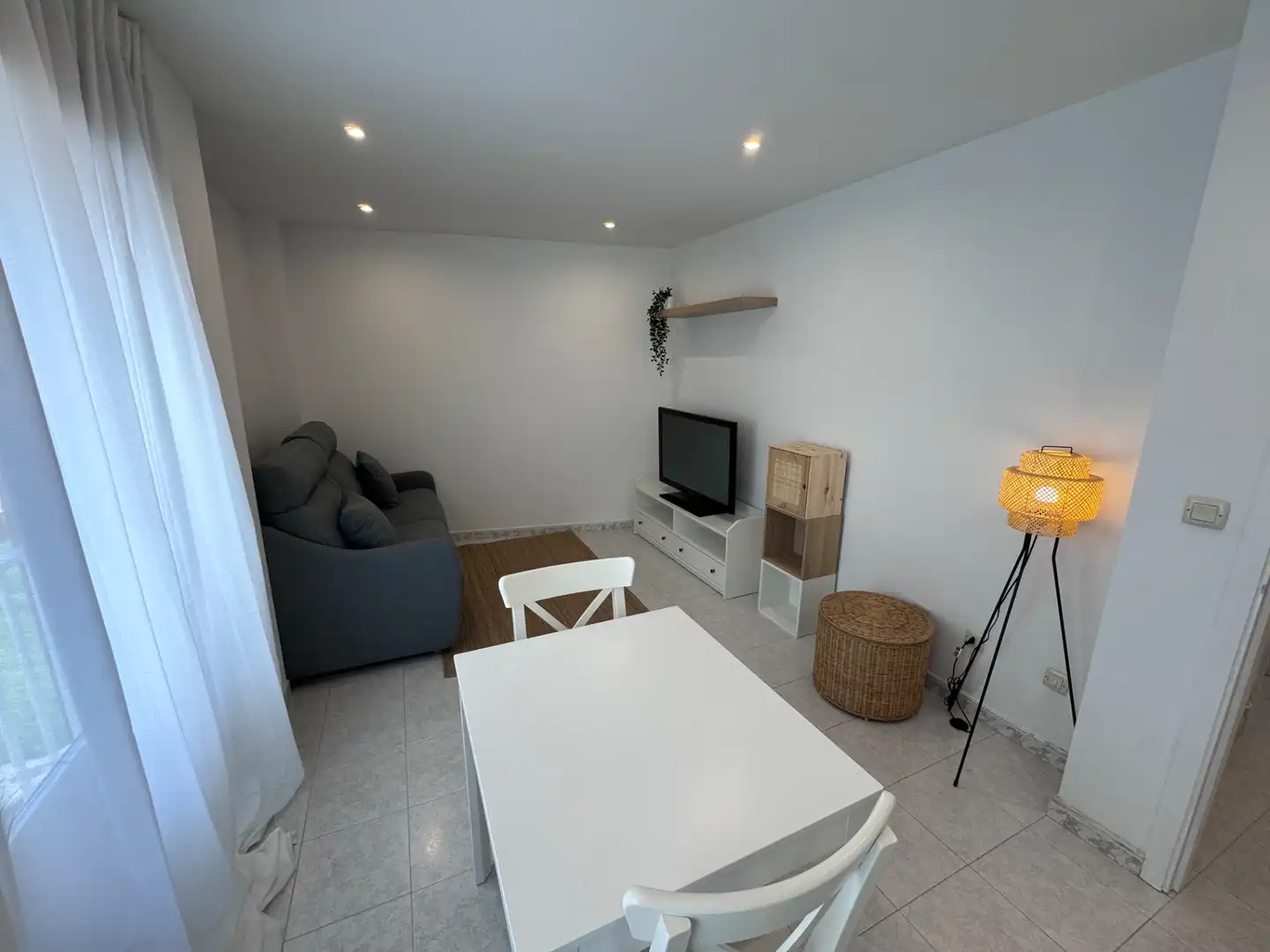 Sala de estar de Piso de alquiler en Ferrol con Amueblado