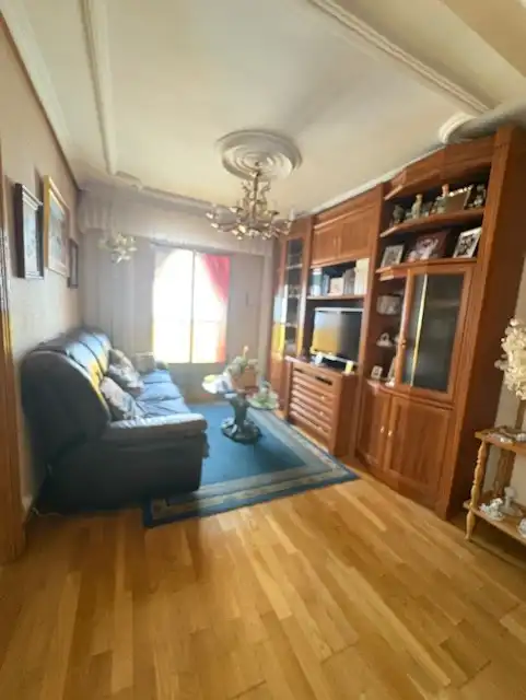 Sala d'estar de Pis en venda en Valladolid amb Calefacció i Terrassa