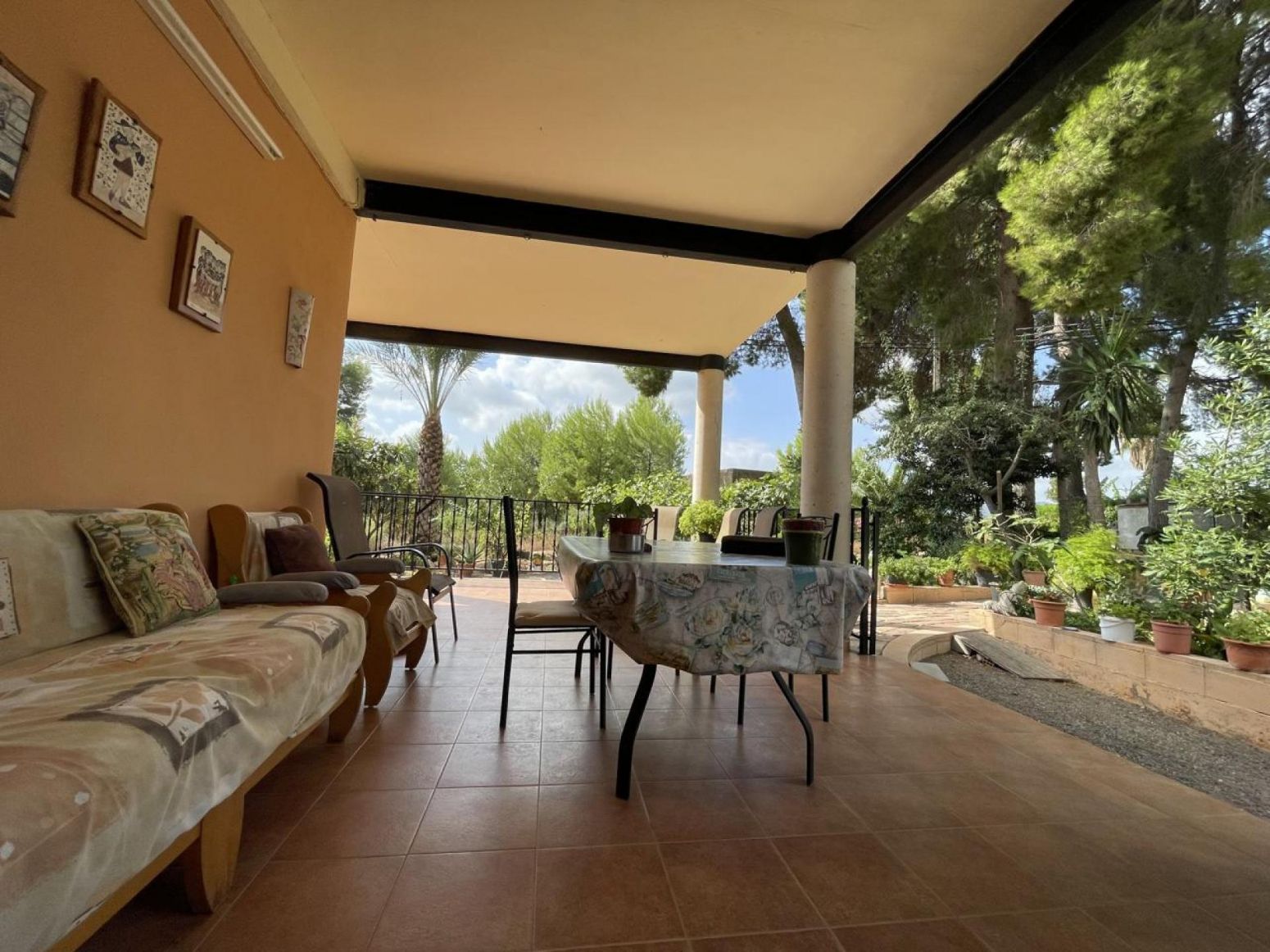 Garden of House or chalet for sale in Sagunto / Sagunt  with Air Conditioner, Heating and Terrace