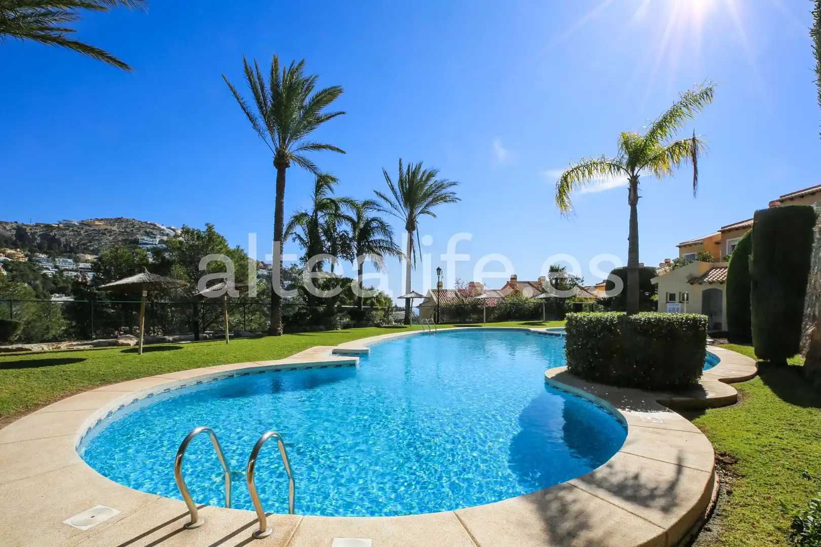 Exterior view of Houses for sale in Altea  with Air Conditioner, Private garden and Terrace